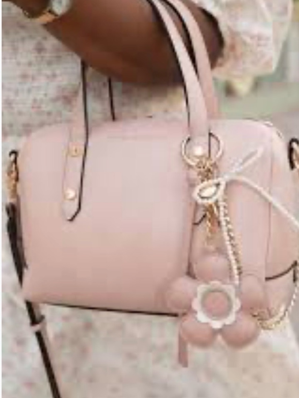 Out and about purse poppy & peonies